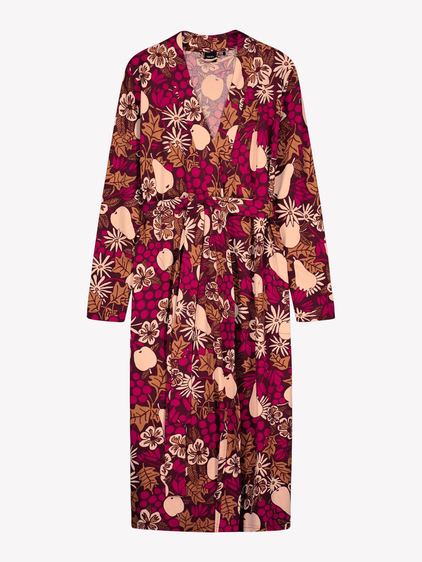 JUHLA aamutakki - ruskea