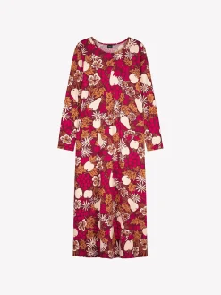 JUHLA pitkä yöpaita - ruskea