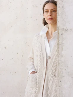 JUSTIINSA paitapusero - valkoinen