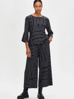 KAIKU housut - harmaa