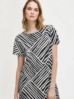 KAISLI lyhyt yöpaita - musta