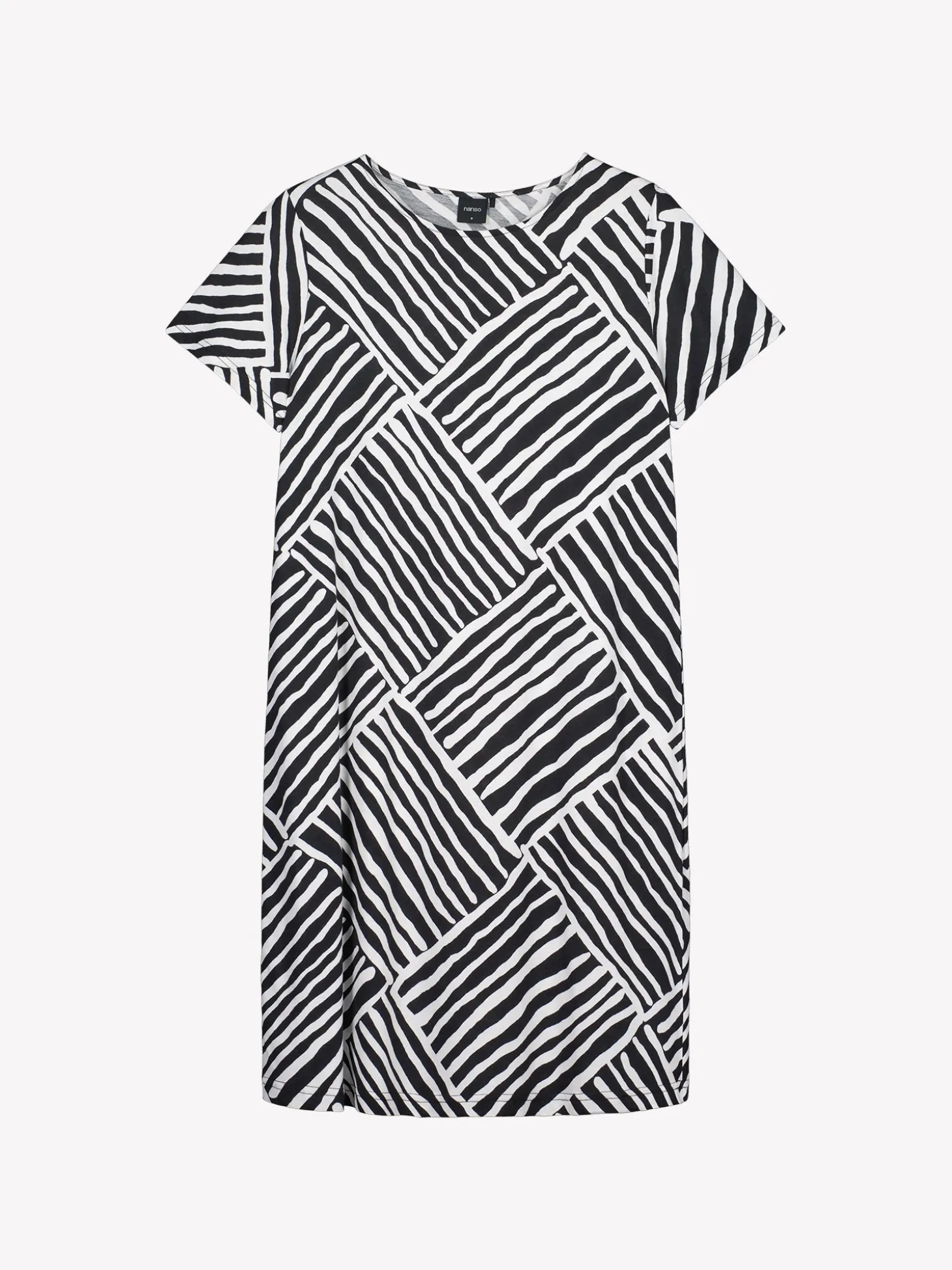 KAISLI lyhyt yöpaita - musta