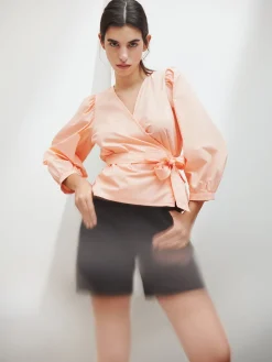 KAMILLA farkkushortsit - tummanharmaa