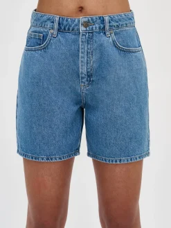 KAMILLA farkkushortsit - vaaleansininen