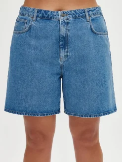 KAMILLA farkkushortsit - vaaleansininen