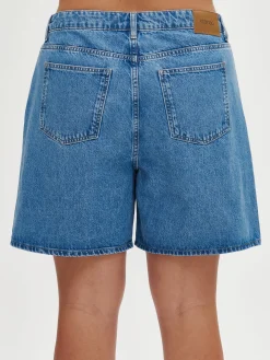 KAMILLA farkkushortsit - vaaleansininen