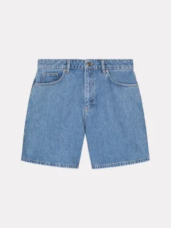 KAMILLA farkkushortsit - vaaleansininen