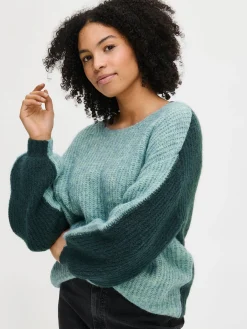 KARAMELLI neulepusero - vihreä