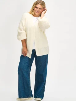 KARAMELLI neuletakki - luonnonvalkoinen