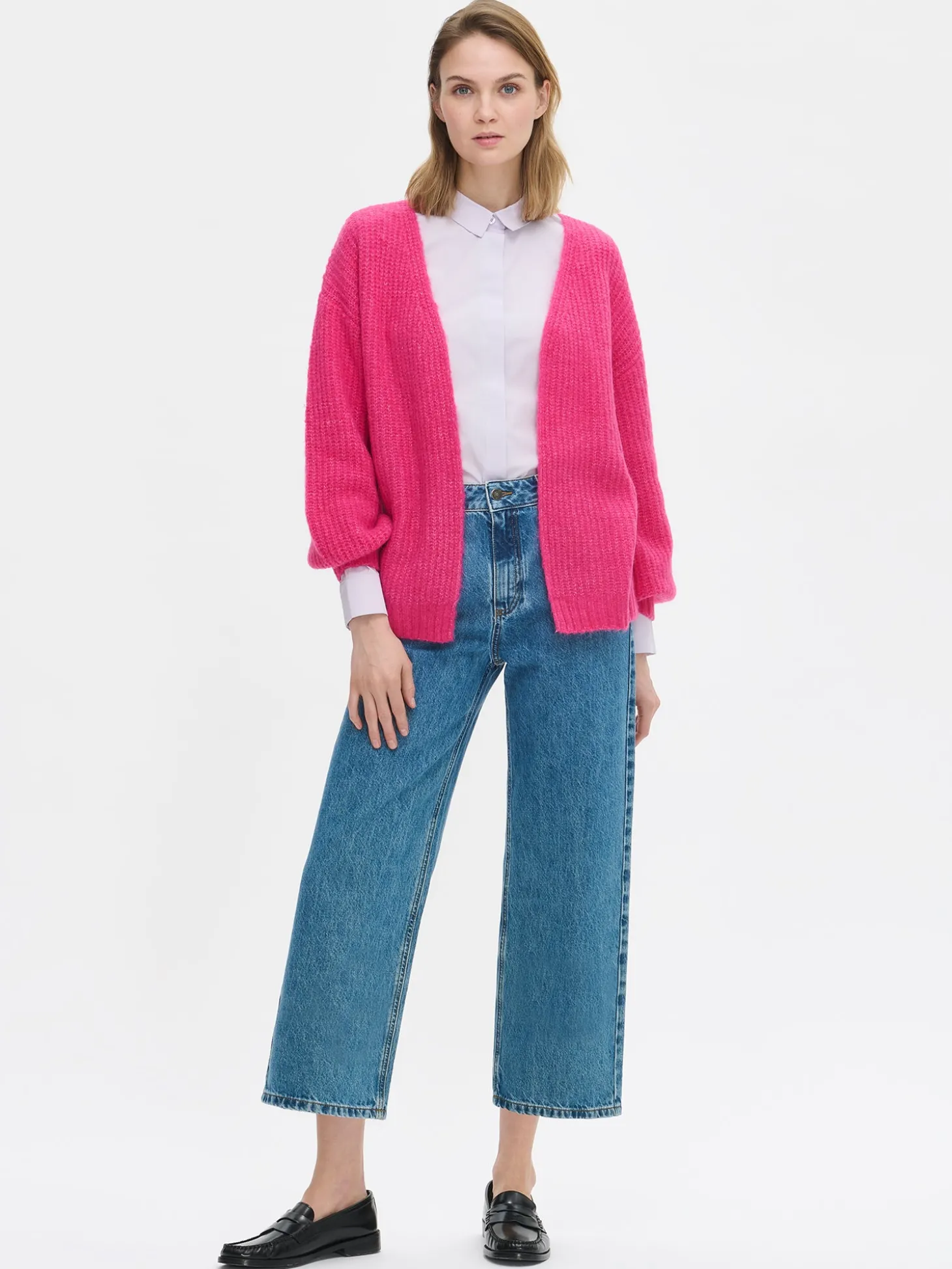 KARAMELLI neuletakki - pinkki