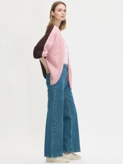 KARAMELLI neuletakki - vaaleanpunainen