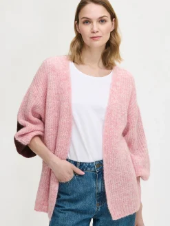 KARAMELLI neuletakki - vaaleanpunainen