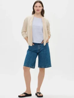 KARINA lyhyt neuletakki - beige