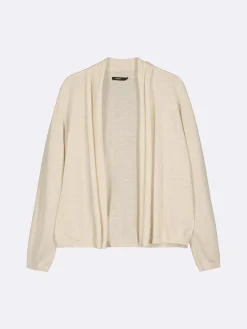 KARINA lyhyt neuletakki - beige