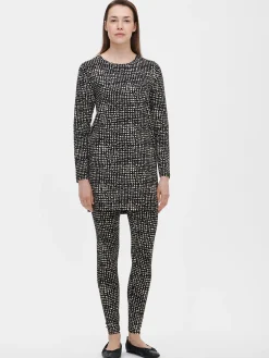 KARMI tunika - mustavalkoinen