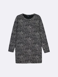 KARMI tunika - mustavalkoinen