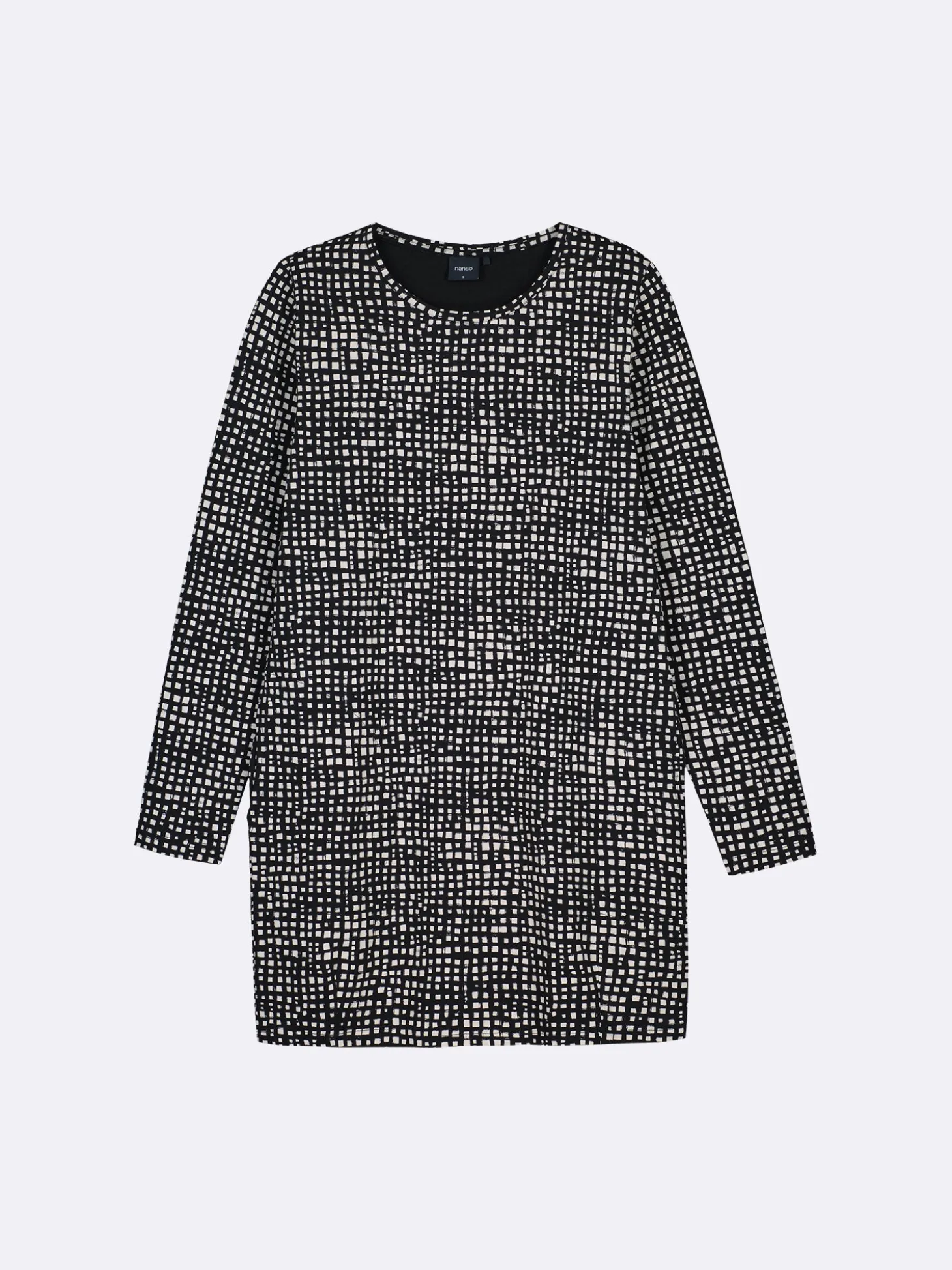 KARMI tunika - mustavalkoinen