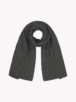 KIERRE kaulahuivi - tummanharmaa