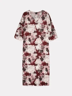 KRANSSI kaftaani - viininpunainen