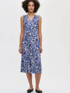 KREETA trikoomekko - sininen