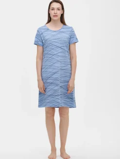 LANKA lyhyt yöpaita - vaaleansininen