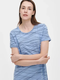 LANKA lyhyt yöpaita - vaaleansininen