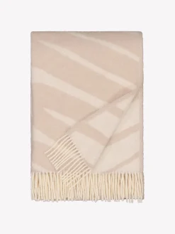 LASKOS torkkupeitto - beige-valkoinen