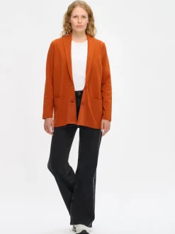 LEIJA jakku - ruskea