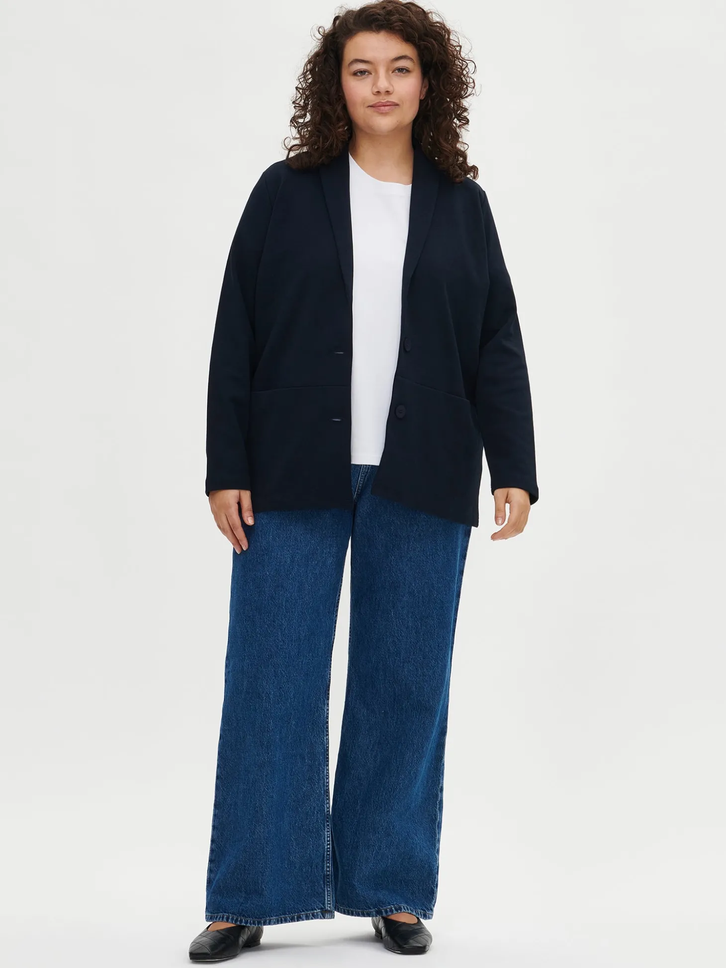 LEIJA jakku - tummansininen