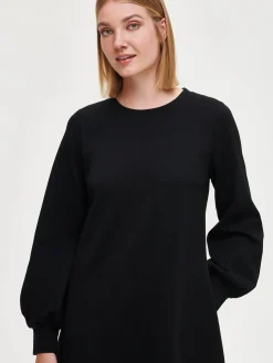 LEIJA pitkä mekko - musta