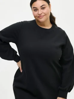 LEIJA pitkähihainen mekko - musta