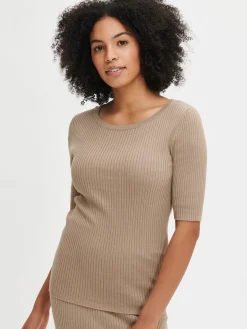 LELA neulepusero - ruskea