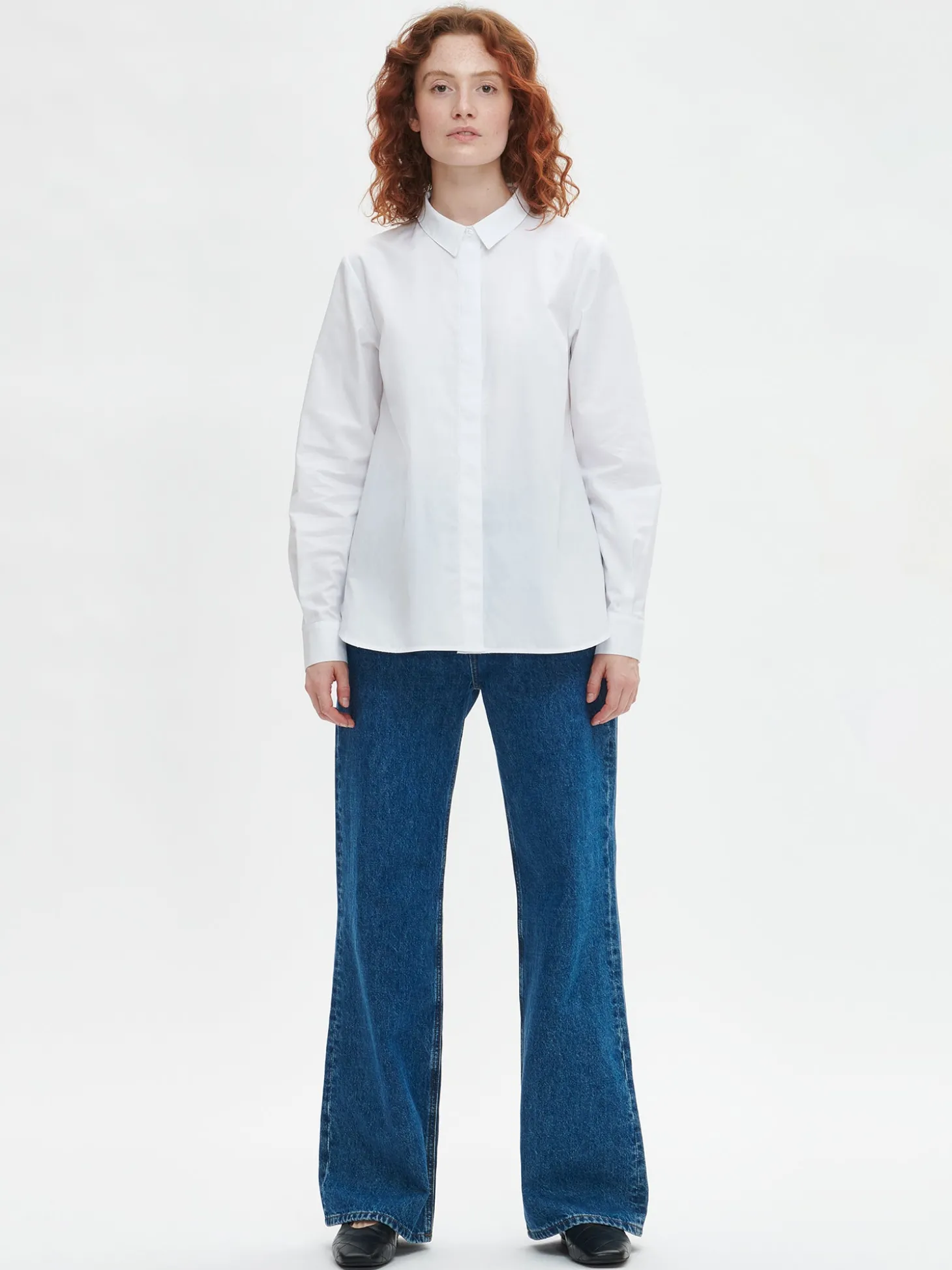 LENA paitapusero - valkoinen