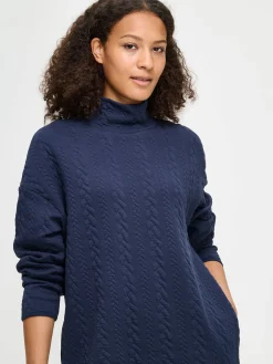 LETTI mekko - tummansininen