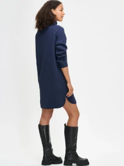 LETTI mekko - tummansininen