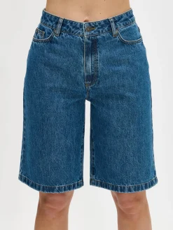 LEVEE farkkushortsit - sininen