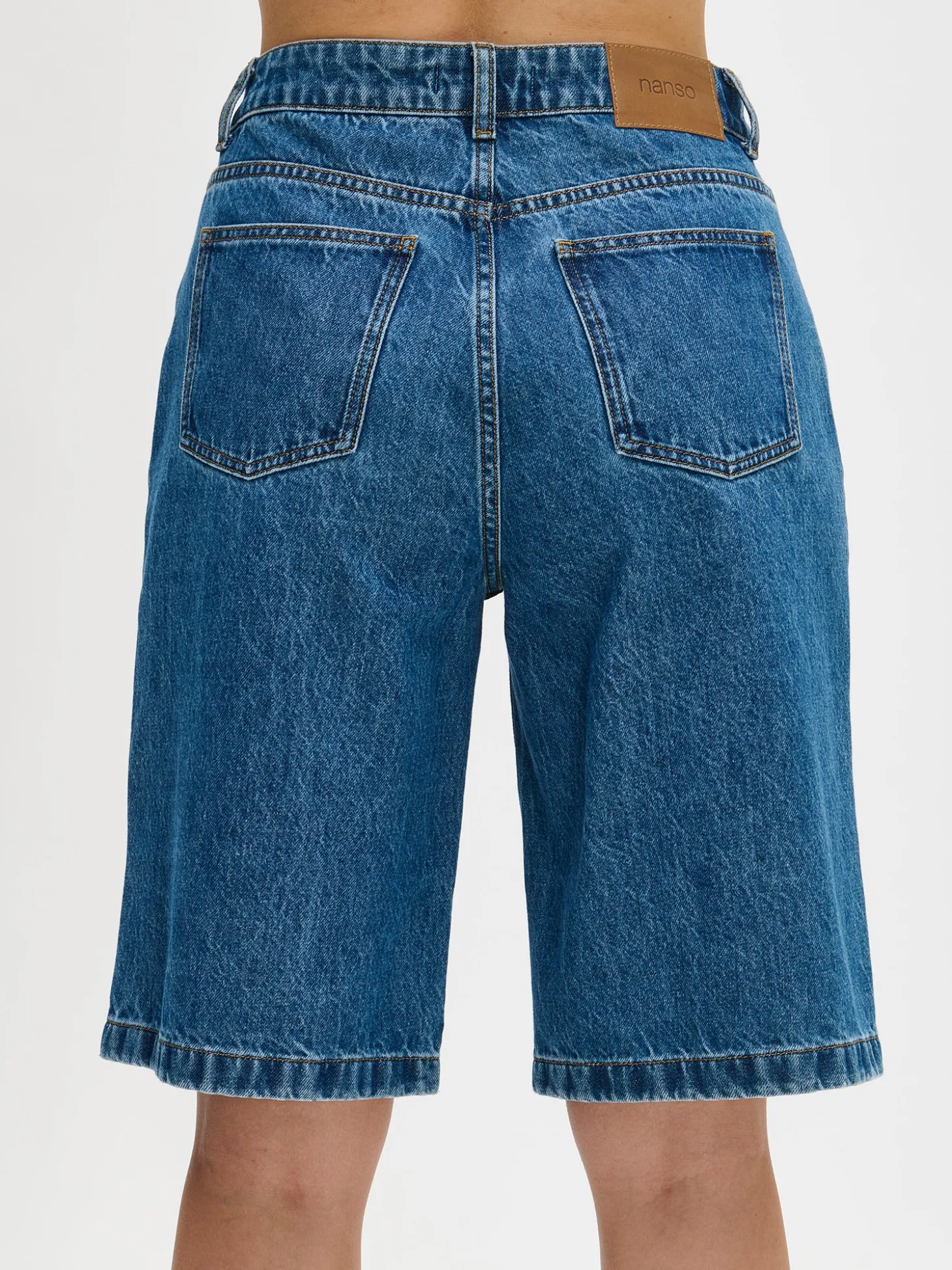 LEVEE farkkushortsit - sininen