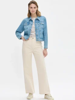 LEVEE farkut - luonnonvalkoinen