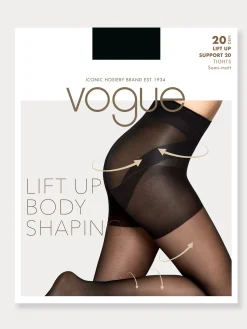 LIFT UP SUPPORT 20 tukisukkahousut - musta