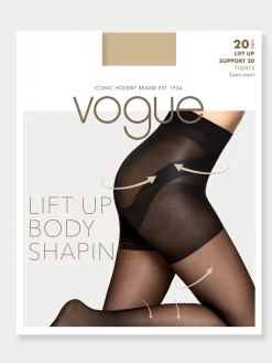 LIFT UP SUPPORT 20 tukisukkahousut - suntan