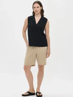 LIINE pellavashortsit - beige