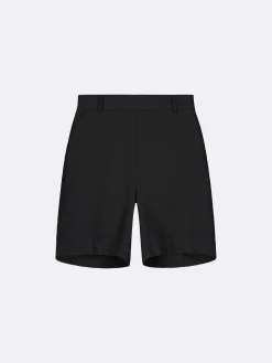 LIINE pellavashortsit - musta