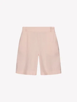 LIINE pellavashortsit - vaaleanpunainen
