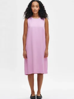 LILA hihaton kangasmekko - vaaleanpunainen