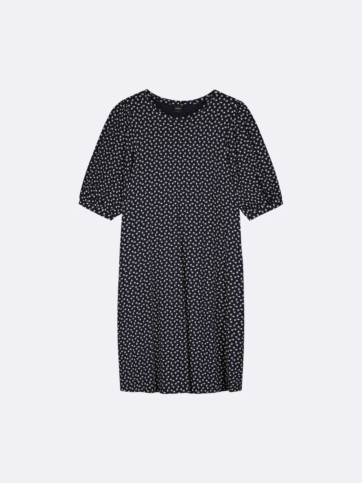 LILIANA lyhyt trikoomekko - tummansininen