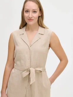 LIN pellavamekko - beige