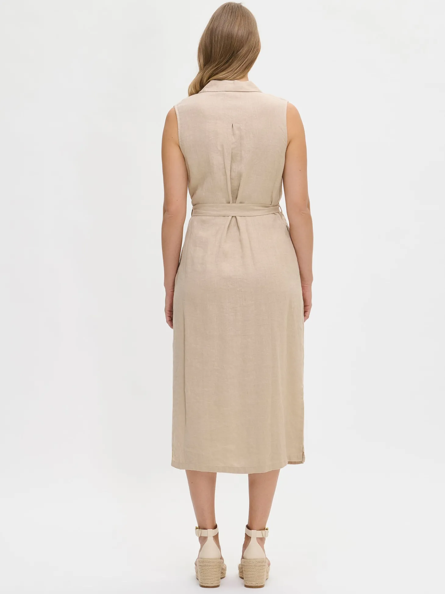 LIN pellavamekko - beige