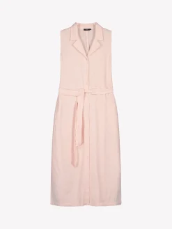 LIN pellavamekko - vaaleanpunainen