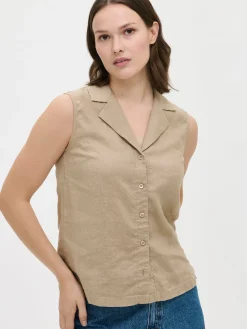 LIN pellavatoppi - beige