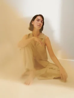 LIN pellavatoppi - beige